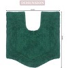 Waterford Collection Cotton Tufted Bath Rug - Home Weavers - 3 of 4