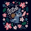 Toddler's Lilo & Stitch Distressed Flowers and a Coconut T-Shirt - 2 of 3