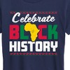 Women's - Instant Message - Celebrate Black History Month Short Sleeve Graphic T-Shirt - 2 of 4