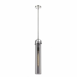 Pilaster - 1 Light Stem Hung Pendant In Industrial Style-14.5 Inches Tall and 5 Inches Wide - 1 of 1