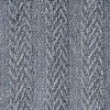 50"x60" Solid Textured Throw Blanket Gray - Design Imports: Cotton, Hypoallergenic, Machine Washable - 3 of 4