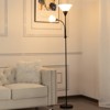 Aukfa 71.3" Tochiere Floor Lamp – Minimalist Modern Lighting with Adjustable Reading Light - 3 of 4
