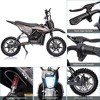 15.5mph Kids Electric Dirt Bike, 36V Electric Off-Road Motorcycle, 500W Motor Bike with Chain-Driven Brushled Motor - 2 of 4