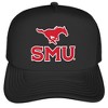 Official Southern Methodist University Primary Logo Foam Snapback Trucker Hat - for Men and Women Black, Black, One Size - 2 of 4