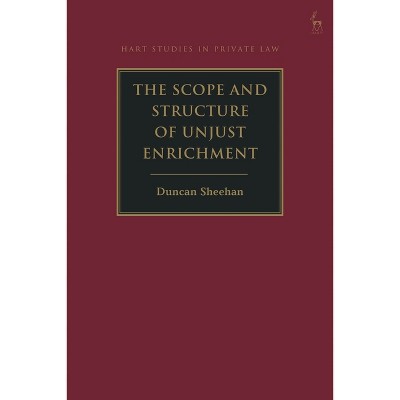 The Scope and Structure of Unjust Enrichment - (Hart Studies in Private Law) by  Duncan Sheehan (Hardcover)