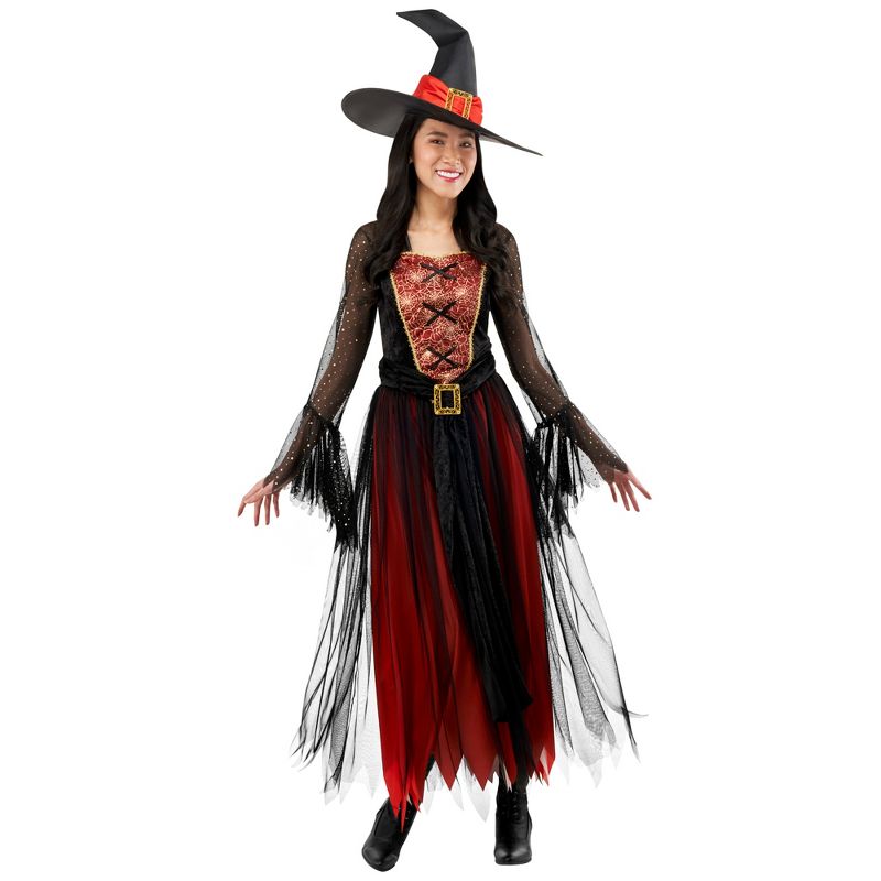 Rubies Enchanted Glamour Witch Women's Costume, 1 of 5