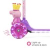 Peppa Pig 3D Tilt and Turn Scooter with Light Up Deck and Wheels - 2 of 4