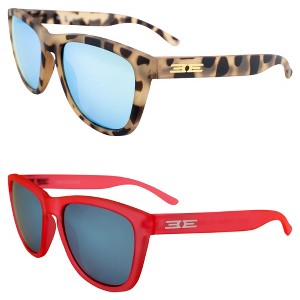 2 Pairs of Epoch Eyewear Vibe Sunglasses with Teal Mirror Lenses - 1 of 4