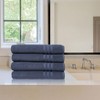 Linum Home Textiles 100% Turkish Cotton Denzi Bath Towels (Set of 4) - 3 of 4