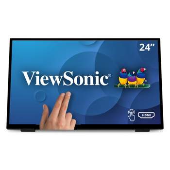 ViewSonic TD2465 24 Inch 1080p Touch Screen Monitor with Advanced Ergonomics, HDMI and DisplayPort Inputs