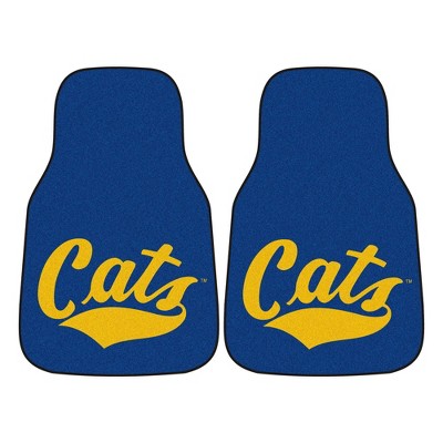 NCAA Montana State Bobcats Carpet Car Mat Set - 2pc