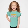 The Juniper Shop Groovy Boo Toddler Flutter Sleeve Tee - 2 of 3