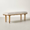 Upholstered Bench - Hearth & Hand™ with Magnolia Furniture - 2 of 4
