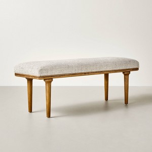 Upholstered Bench - Hearth & Hand™ with Magnolia Furniture - 1 of 4