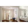Quoizel Lighting Irving 1 - Light Flush Mount in  Brushed Aluminum - 2 of 4