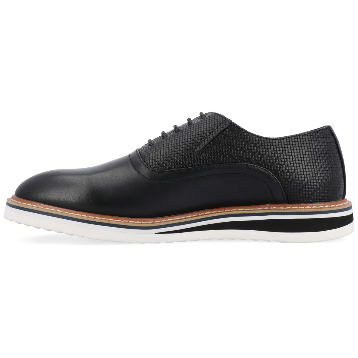 Vance Mens Weber Plain Toe Hybrid Dress Shoe - thumbnail 2