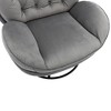 NicBex Modern Accent chair with Ottoman Living Room Chair Upholstered Sofa Chair for Reading Room, Bedroom - 4 of 4