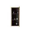 NicBex Chic Striped Wall Mounted Bathroom Cabinet,Floating Storage Cabinet with 3 Shelves,Elegant Cabinet for Bathroom,Bedroom&Living Room - 2 of 4