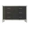 XIYUYEU Elegant High Gloss 6 Drawers Dresser for Bedroom Closet Organizers and Storage - 3 of 4