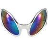 HalloweenCostumes.com    Adult's Close Encounter Rainbow Glasses, Gray - 2 of 2