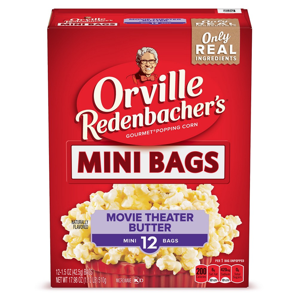 UPC 027000623176 product image for Orville Redenbachers Movie Theater Butter Microwave Popcorn - 12ct/17.98oz | upcitemdb.com