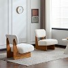 NicBex 16.5" Modern Lounge Chair Upholstered Accent Chair for Living Room,Set of 2,Polyester Seating for Living Room,Bedroom&Office - 2 of 4