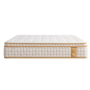 Itopfox Queen Size Hybrid Mattress with Memory Foam & Pocket Springs for Motion Isolation, Silent Sleep Lumbar Support & Pressure Relief, Medium Firm - 1 of 4