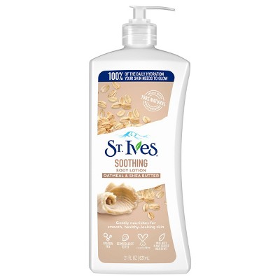 St. Ives Nourish and Soothe Oatmeal and Shea Butter Body Lotion - 21fl oz