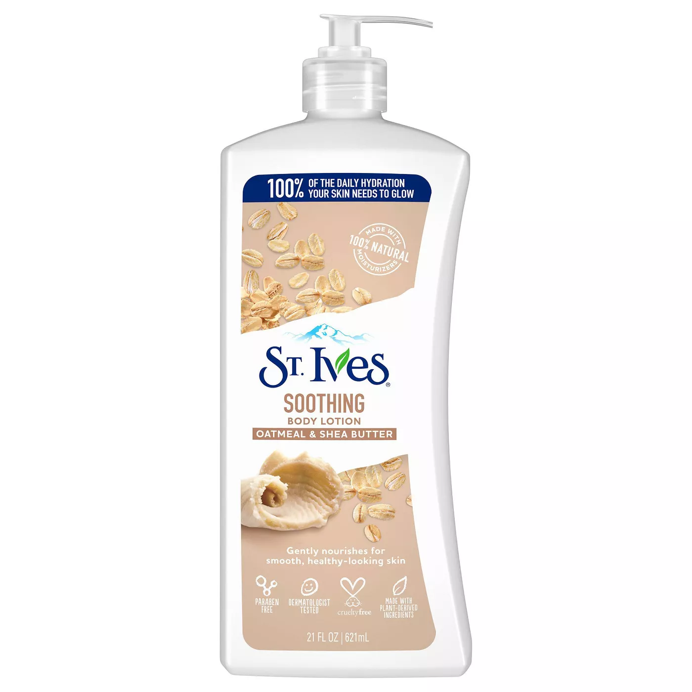 St. Ives Nourish and Soothe Oatmeal and Shea Butter Body Lotion 21oz - image 1 of 10