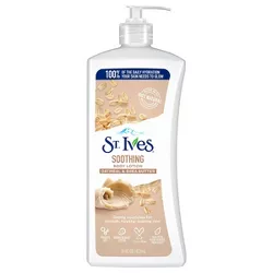 St. Ives Nourish and Soothe Oatmeal and Shea Butter Body Lotion 21oz