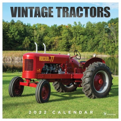 2022 Wall Calendar Vintage Tractors - The Time Factory
