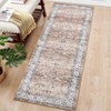 COZONY Washable Vintage Oriental Area Rug, Low Pile Non-Shedding Soft Carpet for Bedroom Living Room Dining Room - 3 of 4