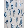 Algarve Modern Fish High-Low Indoor/Outdoor Area Rug - JONATHAN Y - 2 of 4