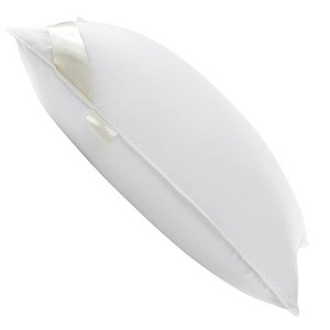 Itopfox Luxury Goose Down Feather Pillows Set of 2 with Organic Cotton Cover, Fluffy Neck Support for Hotel-Quality Sleep Comfort - 1 of 4