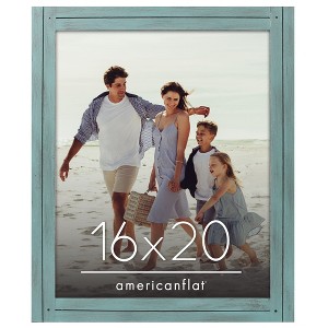Americanflat Rustic Picture Frame - Unique Farmhouse Look - 1 of 4