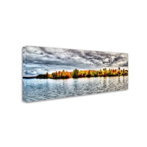 Trademark Fine Art -David Ayash 'Fall Colors in The Adirondacks - New York' Canvas Art - 1 of 3