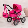 Bayer Design Dolls: Trendy Pram - Hot Pink - Fits Dolls Up To 18" - 4 of 4
