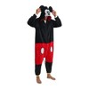 Disney Mickey Mouse Adult Long Sleeve Hooded Kigurumi Onesie Costume Cosplay Suit - 3 of 4