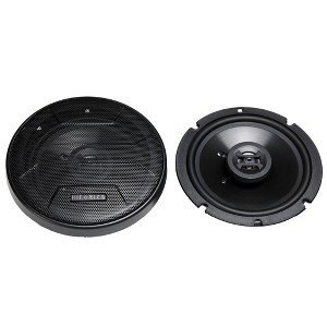 Hifonics Zeus ZS65CXS 6.5 Inch 3 Way 300W Shallow Mount Coaxial Speakers, Pair - 1 of 4