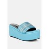 Batanga Diamante & Rhinestone Detail Stylish Women  Flatforms - 2 of 4