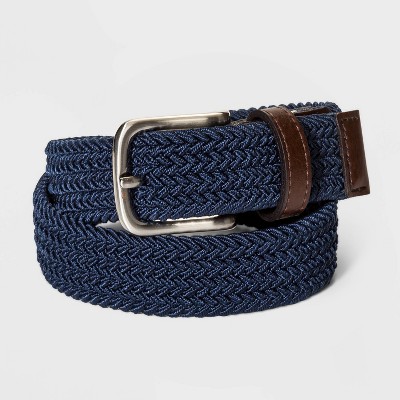 Boys Stretch Webbed Belt Cat Jack Navy Target