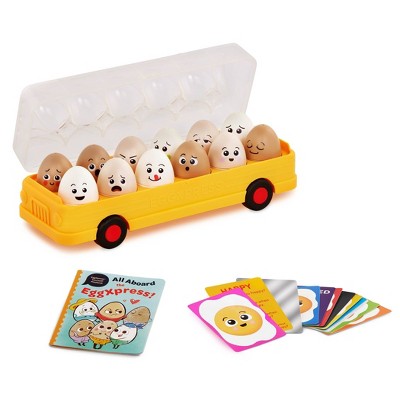 Image of Battat Education EggXpress Yourself! Match & Learn Eggs