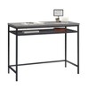 Engineered Wood Writing Desk with Lower Shelf and Durable Metal Frame - 3 of 4