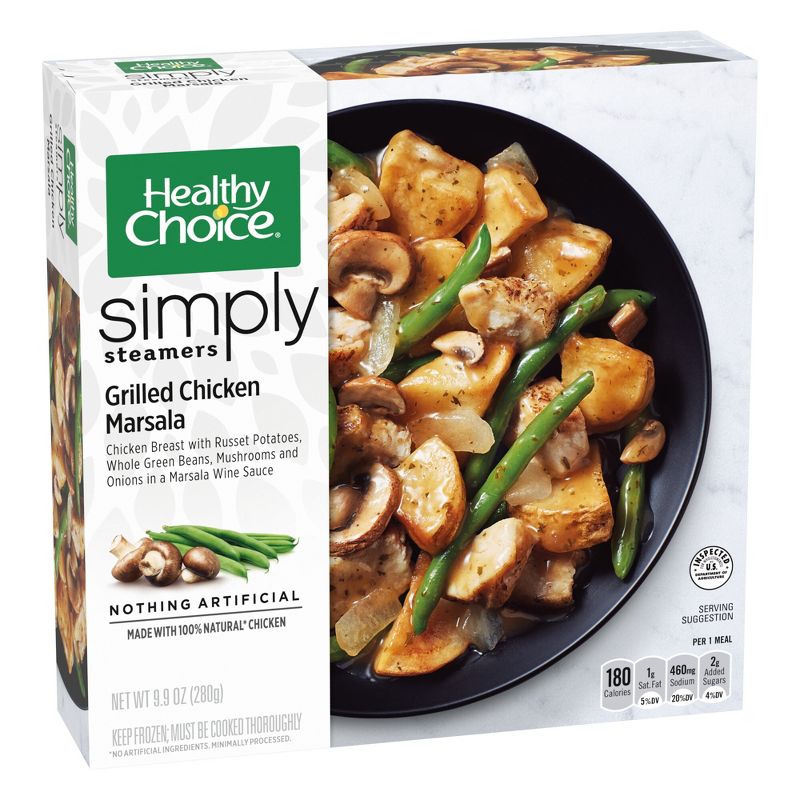 Healthy Choice Simply Steamers Frozen Grilled Chicken Marsala with Mushrooms - 9.9oz, 3 of 5
