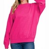 Women's Fleece Sweatshirt - ZENANA - 2 of 2