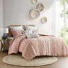 Gracie Mills Modesto Printed Cotton Comforter Set with Chenille - 2 of 4