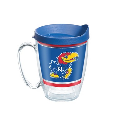 NCAA Kansas Jayhawks Legend 16oz Coffee Mug with Lid