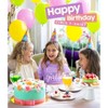 Lalo & Luna Happy Birthday T-Shirt (Girls 1 to 12) Sassy Kids Party Tee - Sweet Baby/Toddler Outfit - 3 of 4