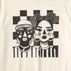 Black History Month Adult Chess People Short Sleeve T-Shirt - Cream - image 4 of 4