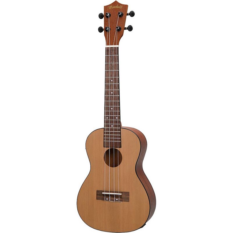 Mitchell MU50SE Acoustic-Electric Concert Ukulele With Solid Cedar Top, 4 of 6